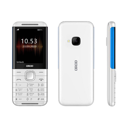 گوشی موبایل OROD مدل 5310 دو سیم کارت-آبی سفید |18 ماه گارانتی شرکتی